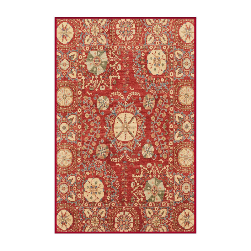 Abstract Indoor Rug, Rectangle 3' x 5'