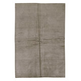 Hand Knotted Area Rug in Silver