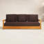 Montford Teak Patio Sofa with Cushions-684620540