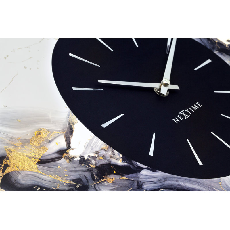 Modern Classic Aluminium Wall Clock