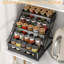 Freestanding Spice Rack with Adjustable Racks