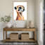 «Meercat» par Gombosi, reproduction d'art sur toile encadrée-2072476268