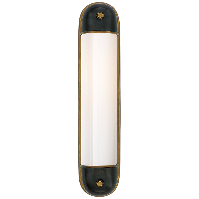 Thomas O'Brien Selecta Long Sconce, Bronze/Antique Brass