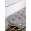 Banc de rangement en velours Rosheda-983446019