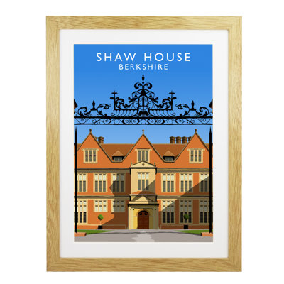 'Shaw House' by Richard O'Neil - Print