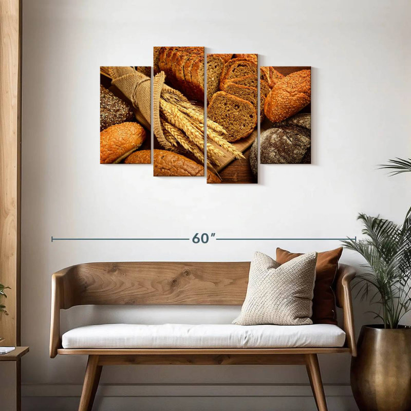 Présentoir à pain rustique Yarlin, H 27 po x l 43 po