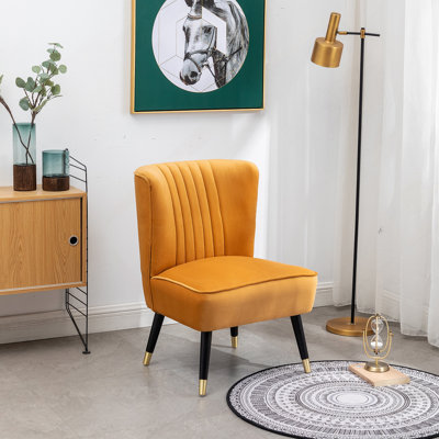 Fauteuil d'appoint rembourré Elon