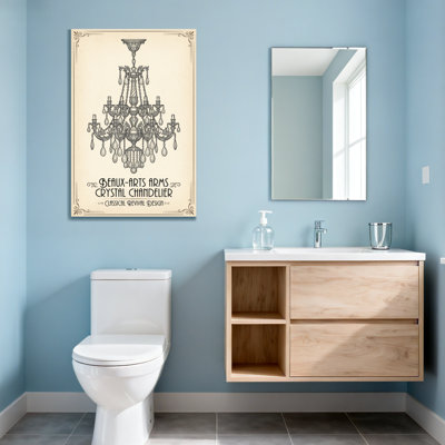 Lustre en cristal Fashion Beaux Arts Arms