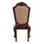 Ensemble de 2 chaises d'appoint traditionnelles à dossier solide avec un design élégant et un soutien ergonomique pour un repas confortable