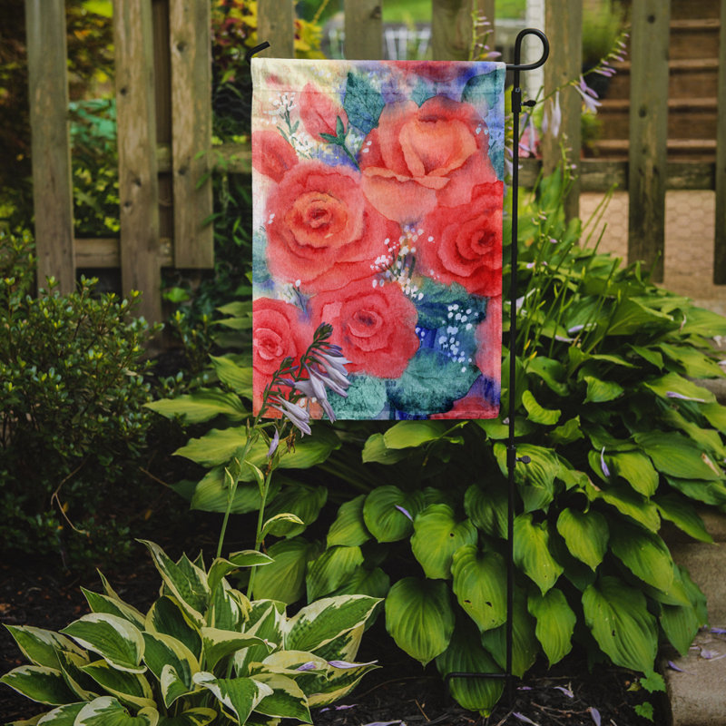 Kjeld Double Sided Polyester Garden Flag, 15" H  x 11" W