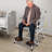 Foldable Height Adjustable Toilet Chair(Flat Seat)