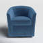 Fauteuil demi-tonneau pivotant 31 po Hansell-1784282476