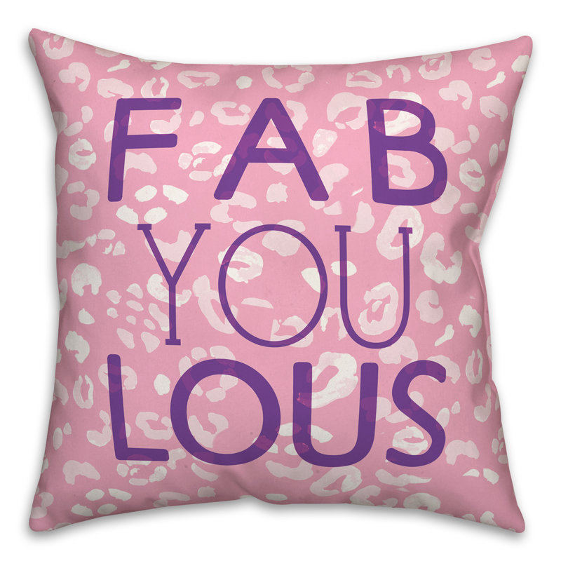 Housse et insert de coussin Fab You Lous Cheetah