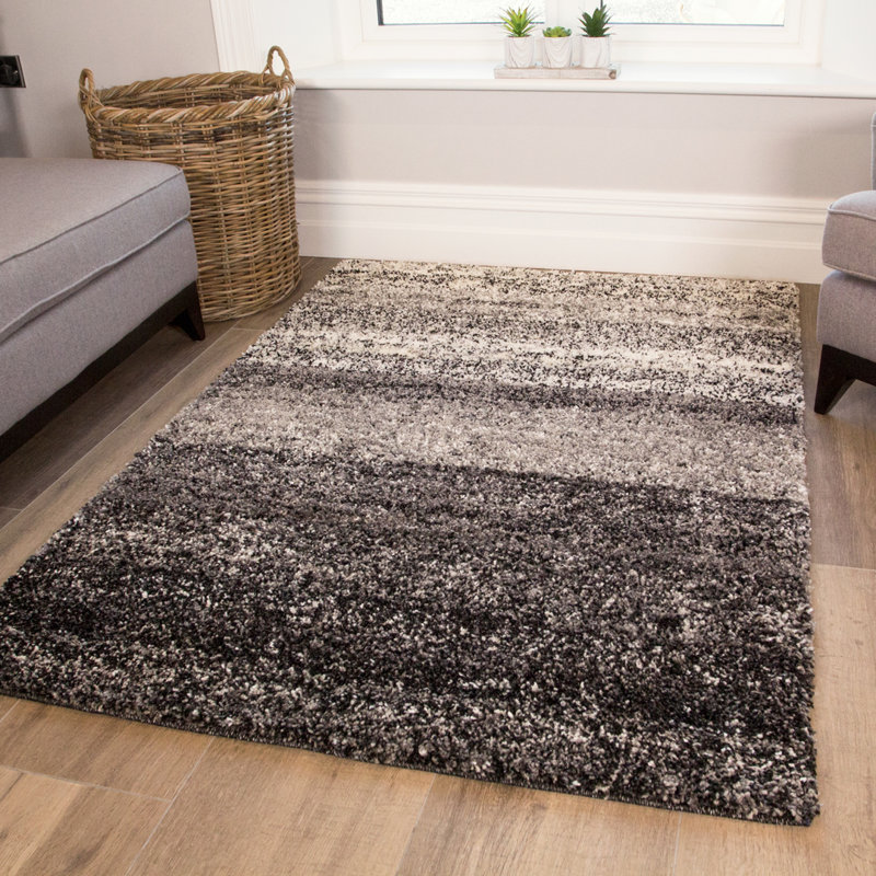 Brax Striped Shag Area Rug, Rectangle 200 x 290cm