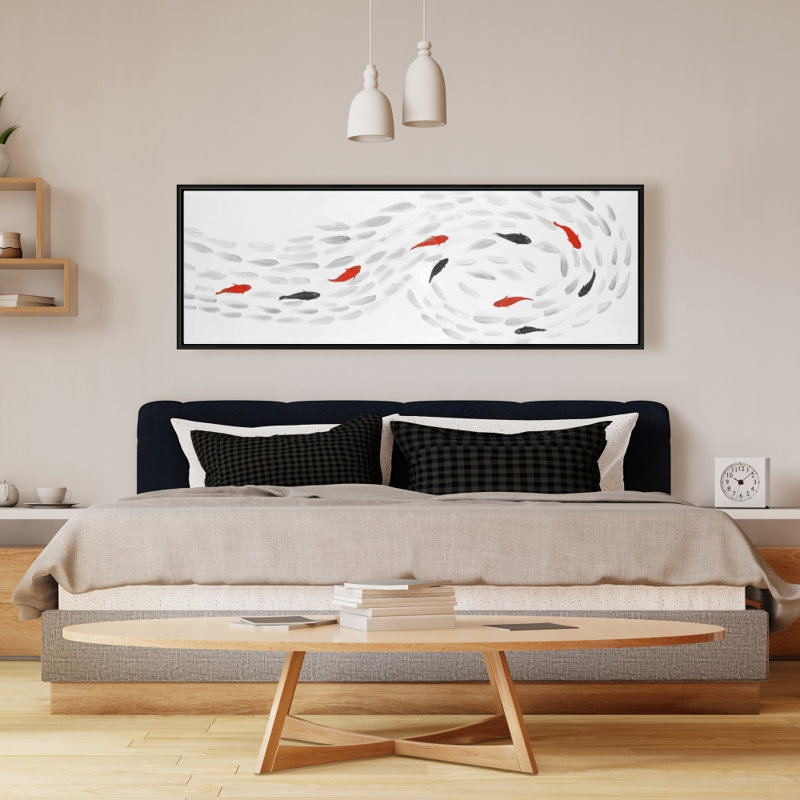 «Swing Fish Swirl» sur toile