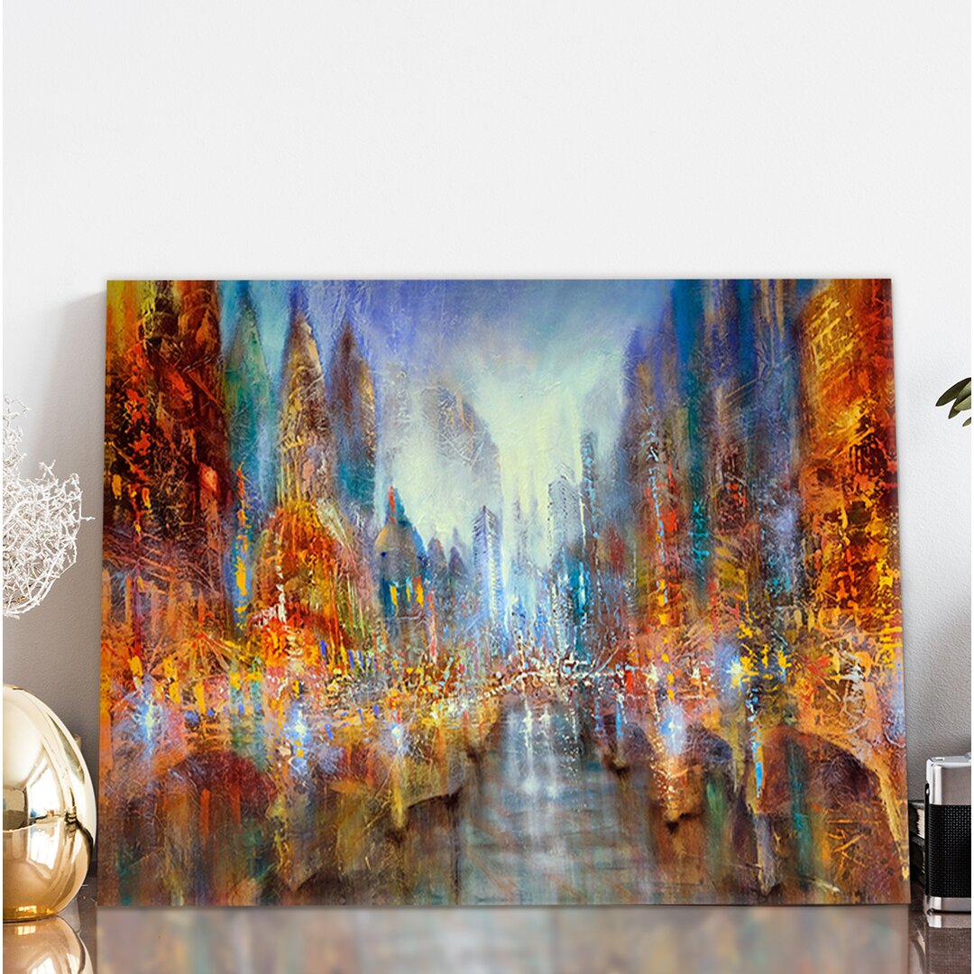 Leinwandbild City of Lights von Annette Schmucker