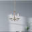 Benedetto 3 - Light Steel Dimmable Classic / Traditional Chandelier-123125065
