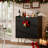 Farmhouse Wine Bar Cabinet, Multi-Functional Sideboard Buffet with Storage-741466465