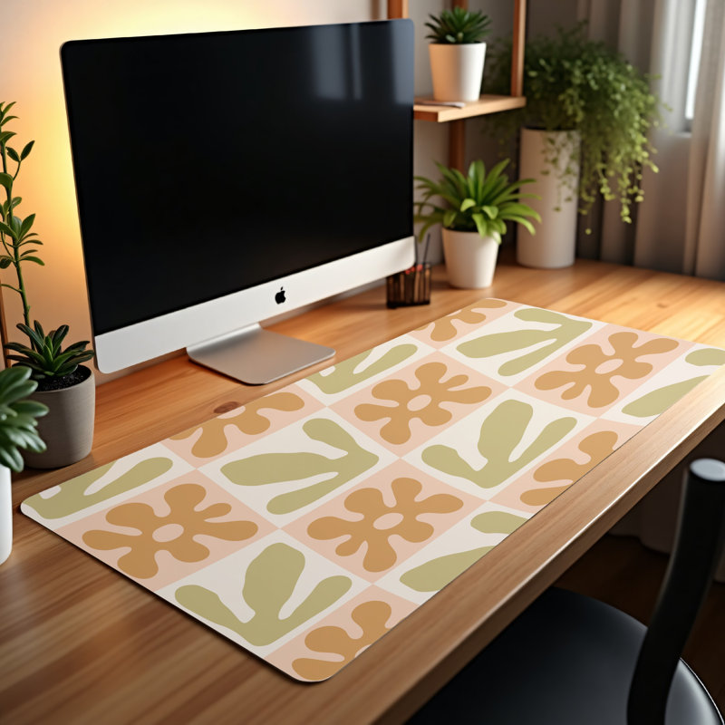Polyester Desk Pad, 31.5x15.5