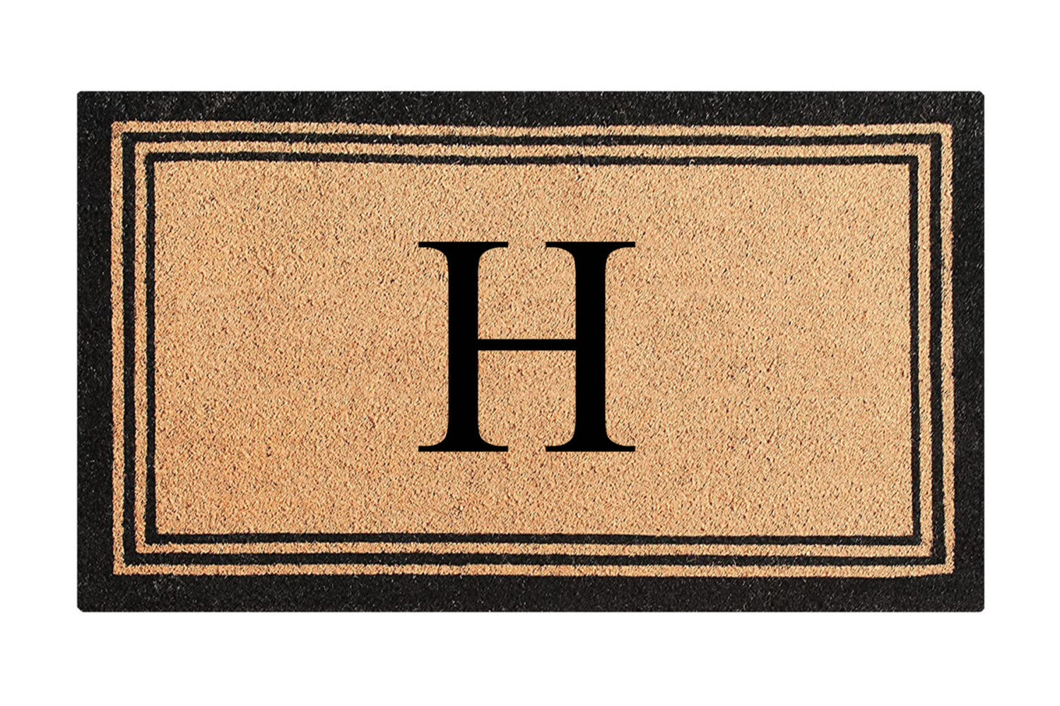 Winston Porter DeHond Pure Natural Coir Non-Slip Outdoor Door Mat & Reviews | Birch Lane
