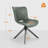 Upholstered Swivel Dining Chairs PU Leather Dining Chairs Set of 2-1151087542