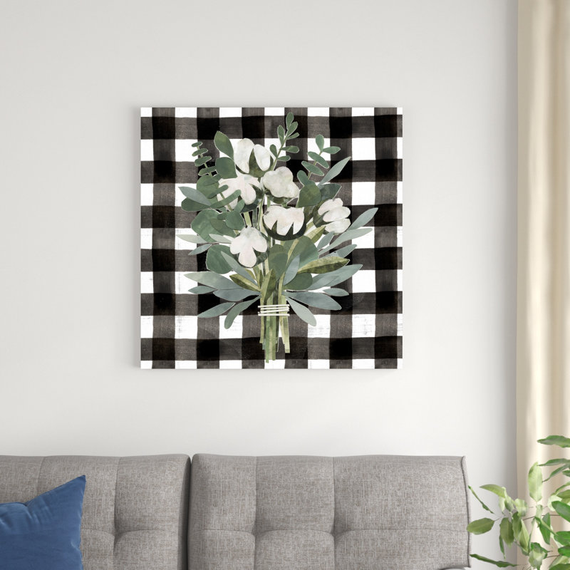 Bouquet de papier Buffalo, H 30 po x l 30 po x P 1,25 po