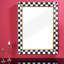 Leodore Solid Wood Rectangle Wall Mirror