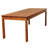Ayana 6 - Person Eucalyptus and Teak Solid Wood Patio Dining Set Rectangular Table