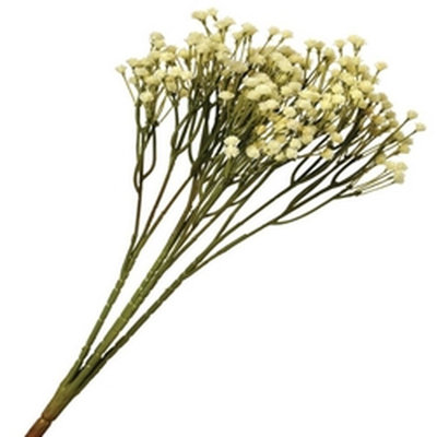 Fleurs artificielles crème 15 po (s) Gypsophila