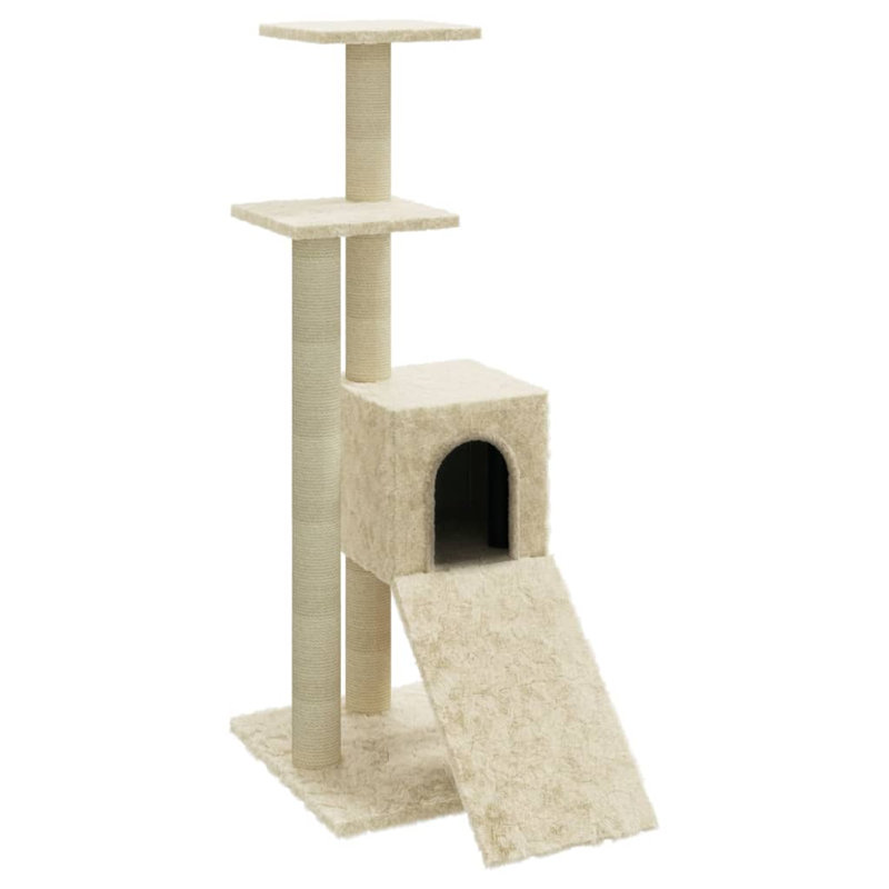 Sertoma 92 cm H Cat Tree / Condo, Cream