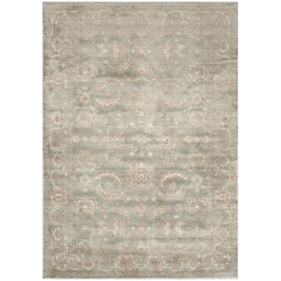 Prades Tibetan Hand Loomed Viscose Oriental Rug