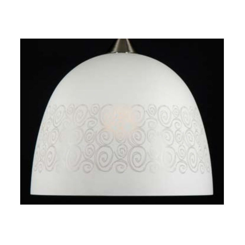 30cm H Bell Pendant Shade in White