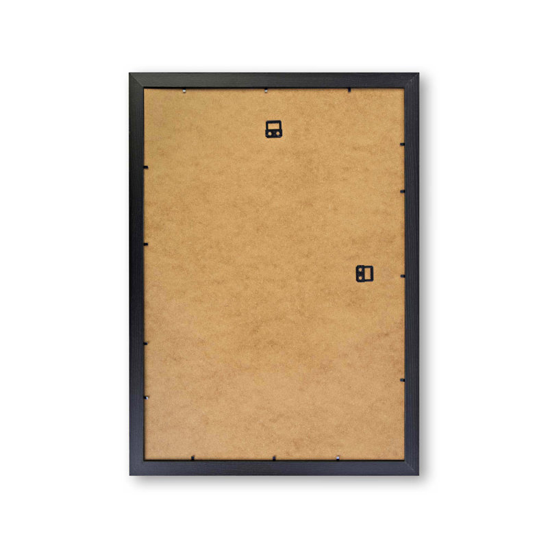 'The Top of Matterhorn Mountain' - Picture Frame Painting Print on Paper, Black, 62cm H x 87cm W x 2cm D