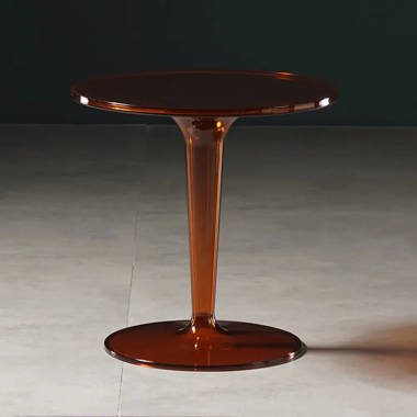 Manti 18.9'' Tall Pedestal End Table Orren Ellis