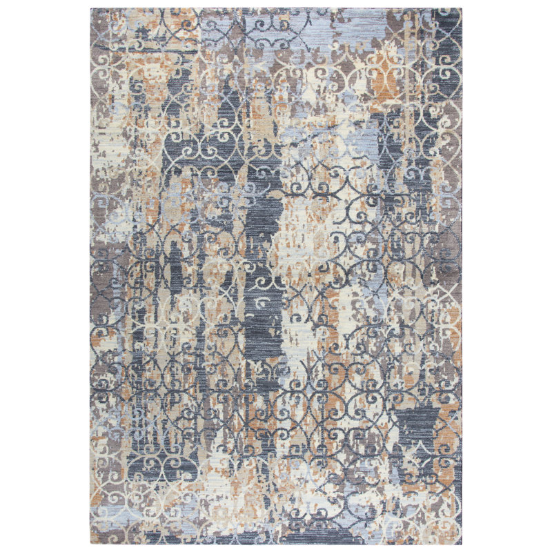 Thora Wool Geometric Indoor Rug, Runner 2'6"x8'