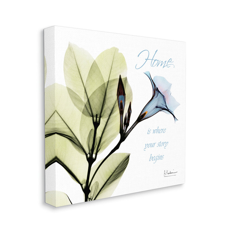 «Your Story Begins Expression» par Albert Koetsier - impression d'art graphique, Toile tendue, H 17 po x l 17 po x P 1,5 po
