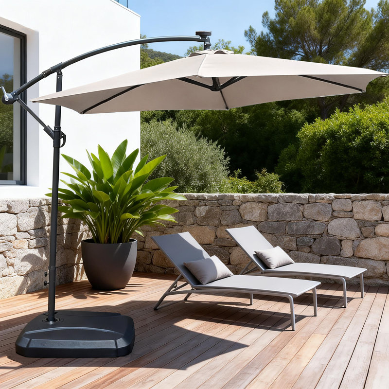 294cm Cantilever Parasol, Beige