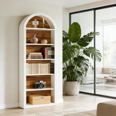 Étagère de rangement, bibliothèque élégante