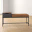 Boylston Faux Leather Upholstered Storage Bench-1324723463