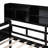 -Colored Daybed With Solid Wood Frame, Bedside Shelves, And Two Drawers Twin In Elegant , Storage For Space-230435884