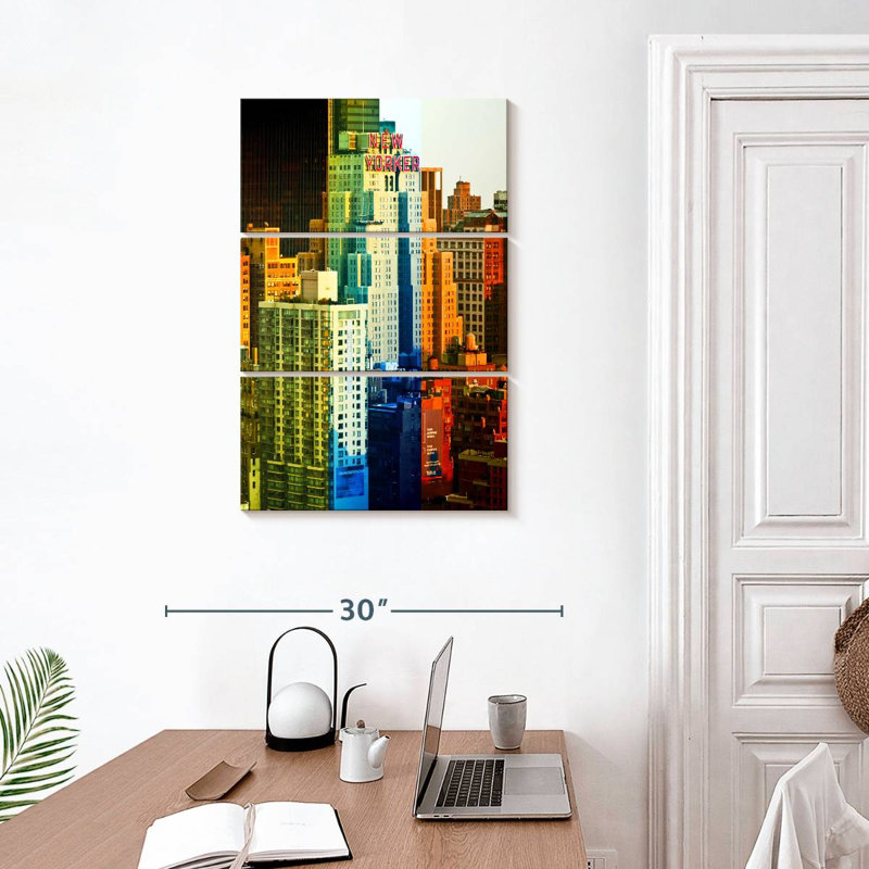 Masam Art Buildings - Manhattan, H 32 po x l 20 po