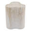 Table d'appoint Cloud Trape Faux Travertine MGO