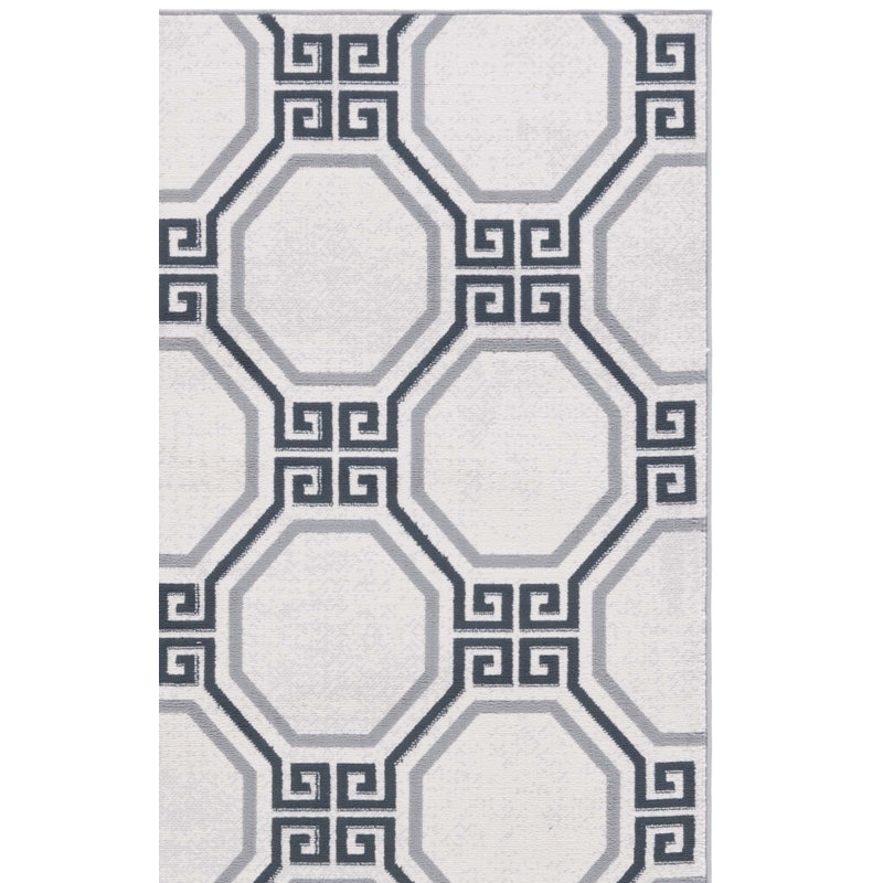 Aldeen Performance Geometric Rug, Rectangle 5'3" x 7'6"