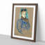 May Milton Portrait by Henri de Toulouse-Lautrec - Picture Frame Painting-62753344-62753345