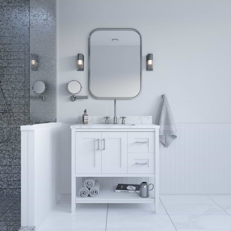 Reef Gray 3X12 Polished Pearl Terrazzo Tile