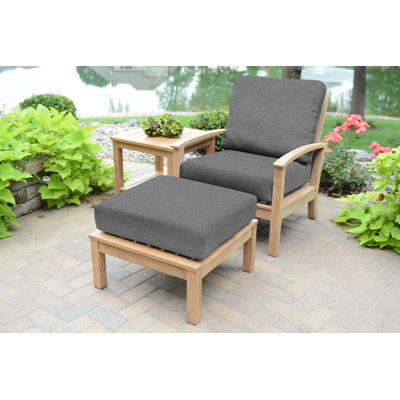 St. Lucia Teak Outdoor Lounge Chair