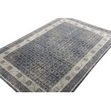 Distressed Homage Hand Knotted Wool Area Rug