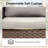 Arley Outdoor Wicker Curved Arms Patio Sofa With Cushions-1304624615