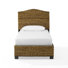 Lit simple en rotin Serena