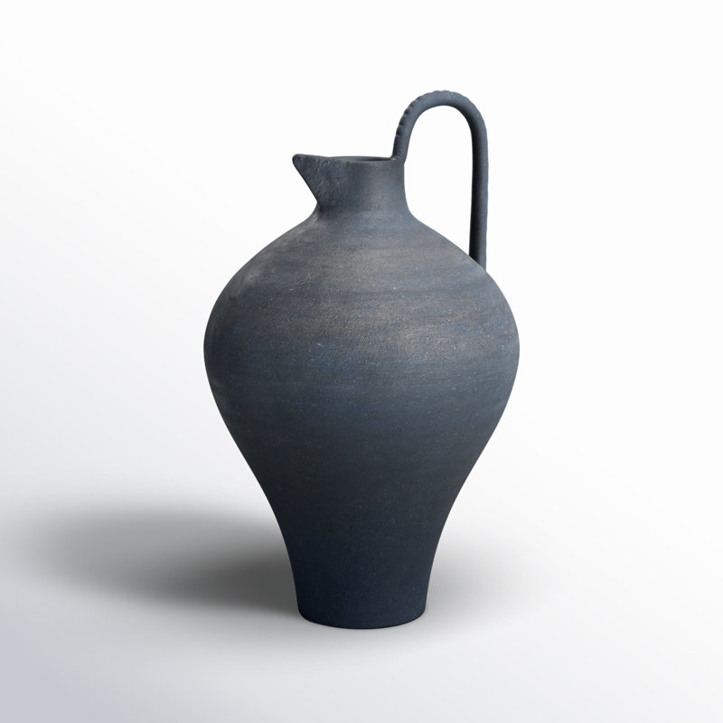 Janaii 14'' Handmade Ceramic Table Vase
